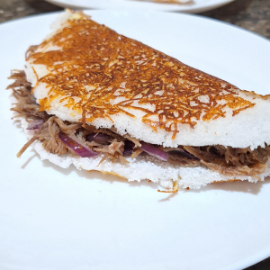 imagem do produto Tapioca Rendada com Carne de Sol