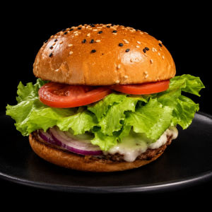 imagem do produto Baby Burger Salada