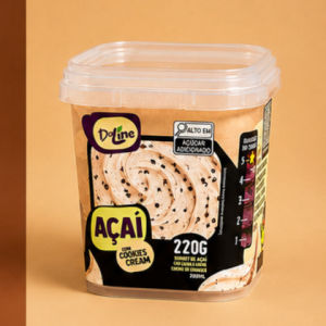 imagem do produto Pote Açaí Daline Cookies Cream 220g