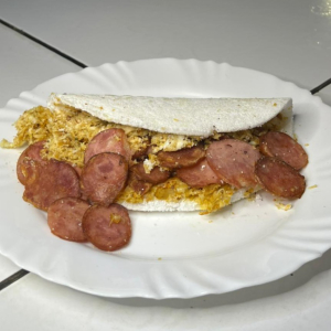 imagem do produto Frango, Queijo, Calabresa e Manteiga