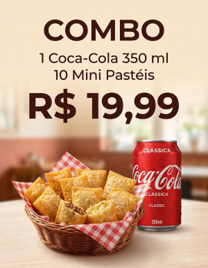 imagem do produto Combos pastéis e refrigerante 