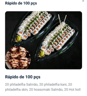 imagem do produto Combo Master - 100 Pçs