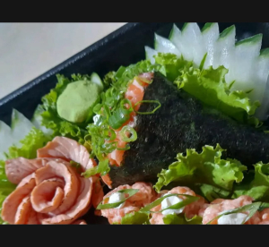 imagem do produto Monstro Salmão Light c/ temaki