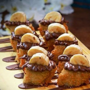 imagem do produto Hot roll Banana com chocolate