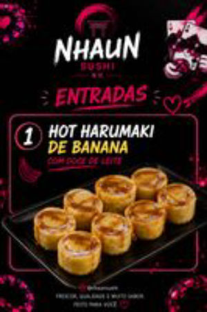 imagem do produto Hot Harumaki Banana com doce de leite