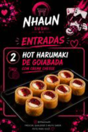 imagem do produto Hot Harumaki Goiabada com creme chesse