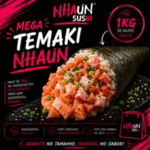 imagem do produto Mega temaki misto cru
