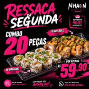 imagem do produto 20 peças URAMAKI E HOT