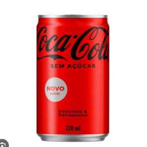 imagem do produto Coca zero 220 ml ( lata pequena)