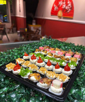 imagem do produto Barca Mini-Hossomaki Especial 42 peças 6 sabores