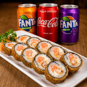 imagem do produto Hot Filadelfia 12 uni + 1 Refri lata 350ml