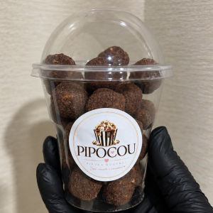 imagem do produto Mini copinho de pipoca gourmet (chocolate ao leite)
