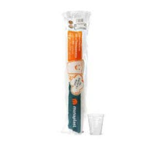 imagem do produto Copo Descartável Transparente Minaplast 180ml com 100un
