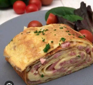 imagem do produto Omelete Calabresa, Catupiry e mussarela