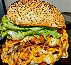imagem do produto Burgão Bacon e cheddar