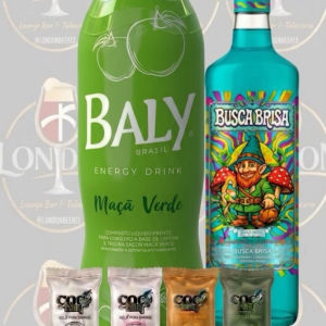 imagem do produto Combo Busca Brisa + Bally 2l + 4 gelo de Coco