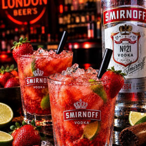 imagem do produto Caipirinha de Morango com vodka