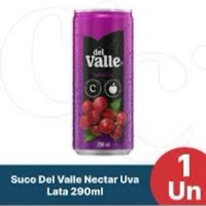 imagem do produto SUCO DE UVA DEL VALLE lata 290ml