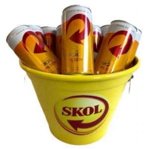 imagem do produto Balde com 10 Skol lata 350ml