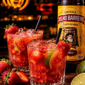 imagem do produto Caipirinha de Morango com cachaça