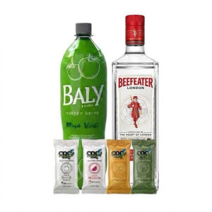 imagem do produto Combo Gin Beefeater + Bally 2l + 4 gelo de coco
