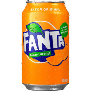 imagem do produto Fanta laranja lata 350ml