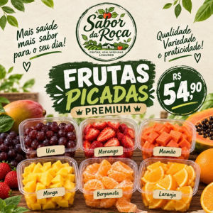 imagem do produto Kit frutas picadas