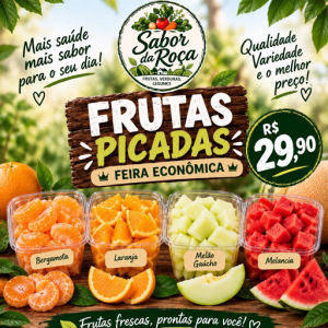 imagem do produto Kit frutas picadas econômico