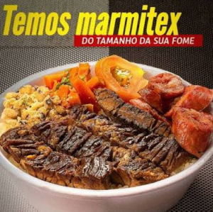 imagem do produto MARMITEX DO DIA REFORÇÃDA SEPARADA GRANDE