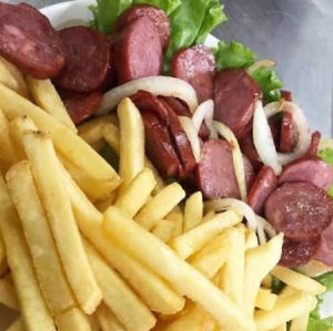 imagem do produto PORÇÃO DE CALABRESA E BATATA FRITA 850G