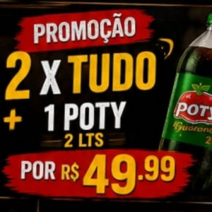 imagem do produto 2 X Tudo + 1 Poty 2lts