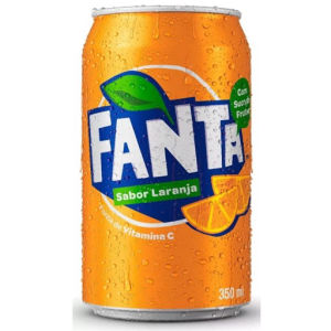 imagem do produto Fanta laranja Lata