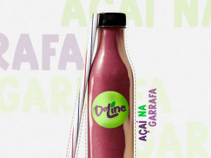 imagem do produto Açaí com Banana na garrafa 500ml