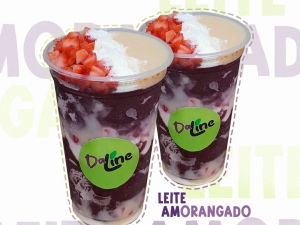 imagem do produto Combo 2 copos Leite Amorangado 500ml