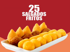 imagem do produto 25 Salgados Fritos Mistos