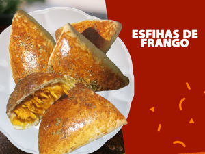 imagem do produto Esfiha de Frango + Coca-Cola 350ml