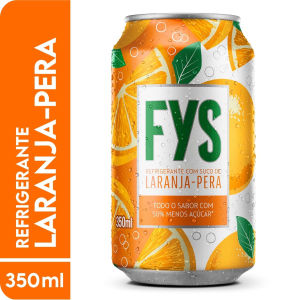 imagem do produto Refrigerante Laranja-Pera Fys Lata 350ml