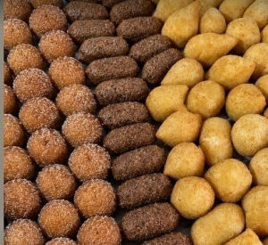 imagem do produto 100 Salgados Fritos Mistos