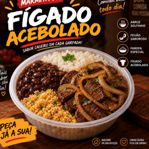 imagem do produto Fígado acebolado