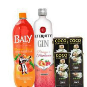 imagem do produto DOSE DE GIN MORANGO E PÊSSEGO