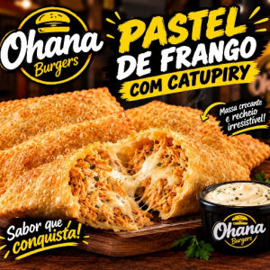 imagem do produto Pastél de Frango com catupiry