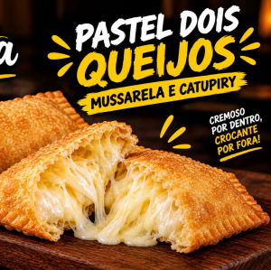 imagem do produto Pastél de Dois Queijos