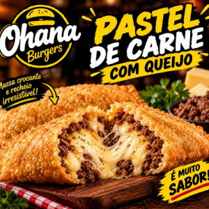 imagem do produto Pastél de Carne com queijo