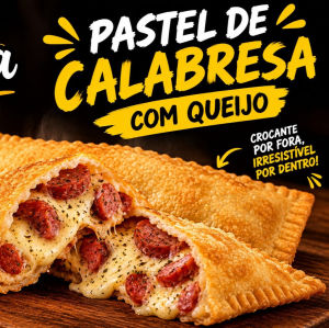 imagem do produto Pastél de Calabresa com Queijo