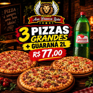 imagem do produto 3 Pizzas Grandes + Guaraná de L2