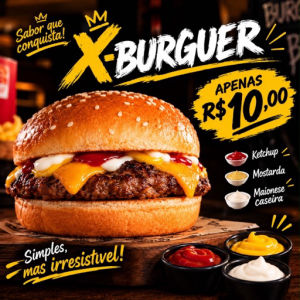 imagem do produto X-BURGUER