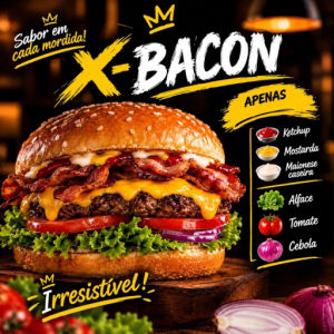 imagem do produto X-BACON
