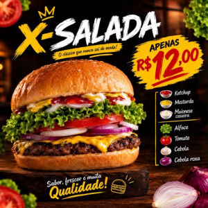 imagem do produto X-SALADA