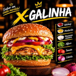 imagem do produto X-GALINHA