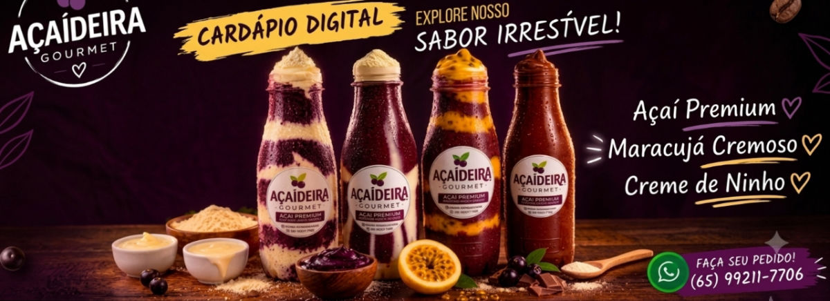 Açaideira Açaí Gourmet capa